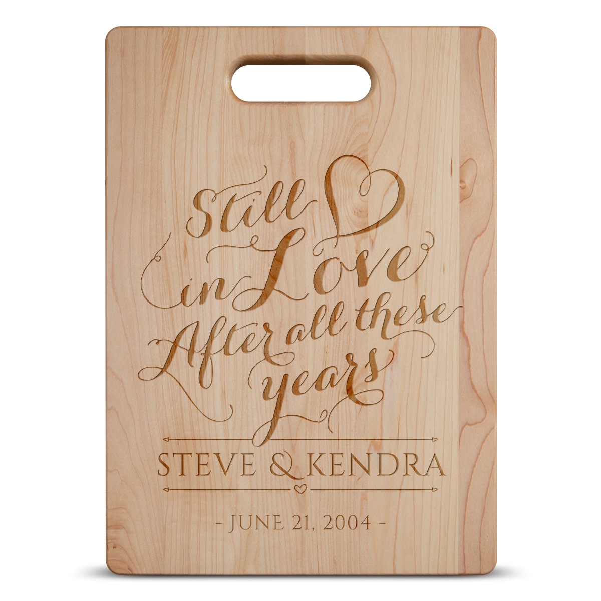 personalized cutting board for anniversary style 7