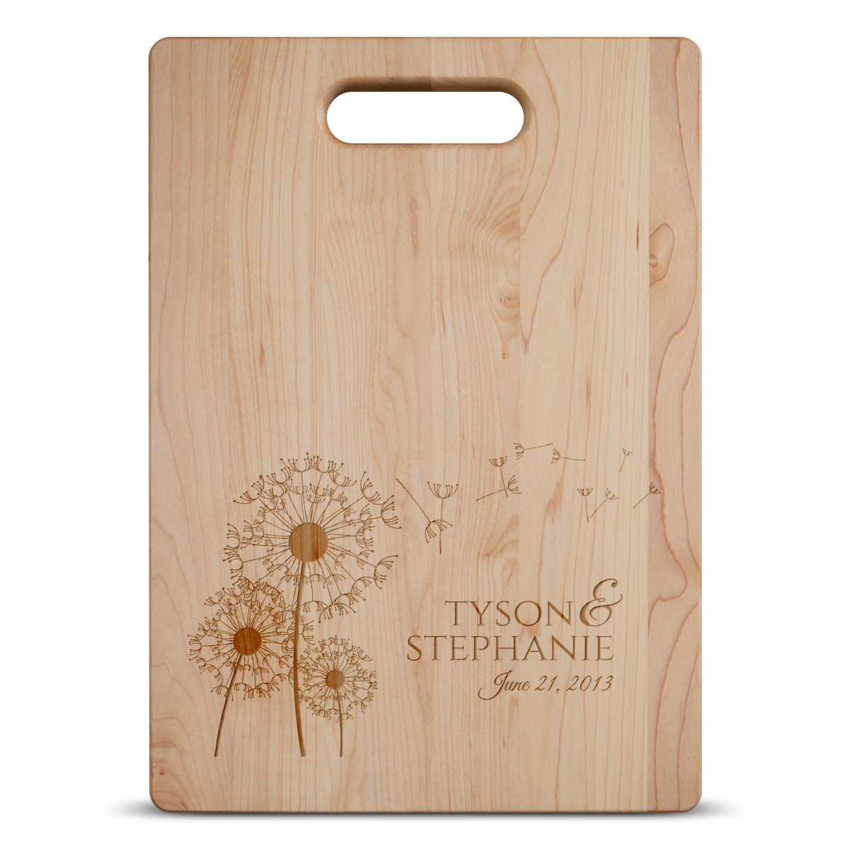 personalized couple cutting board for anniversary style 4