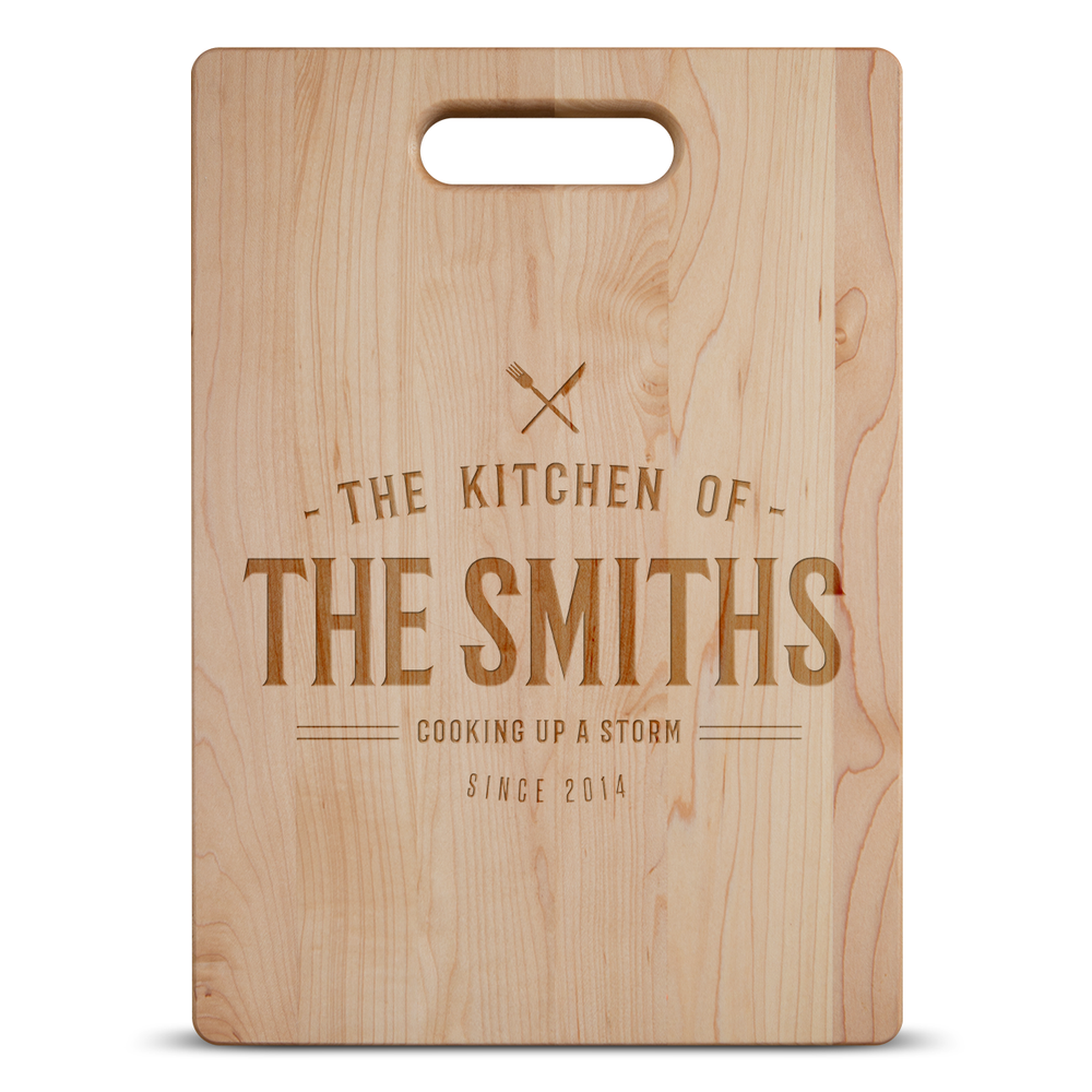 personalized cutting board for anniversary style 2