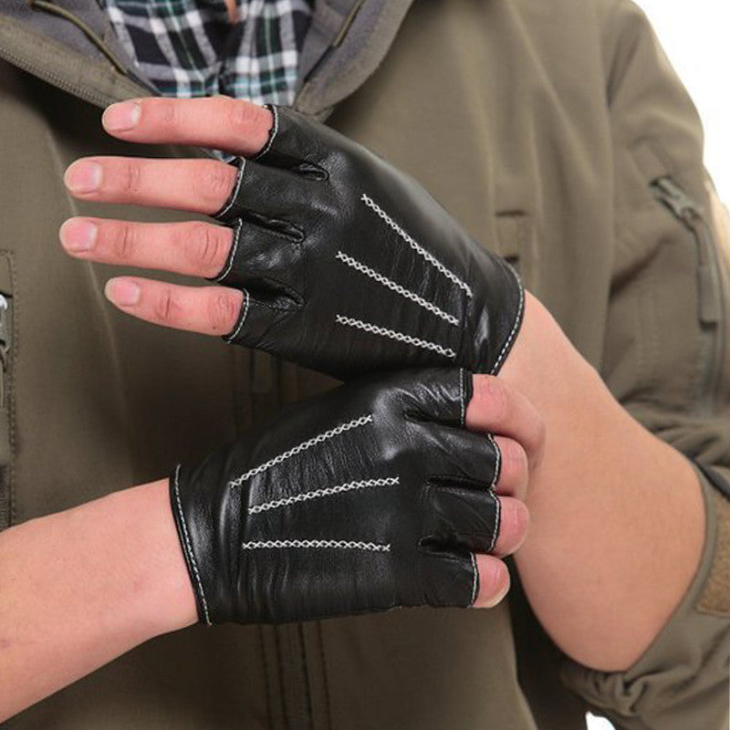 High Quality Genuine Leather Unisex Mittens