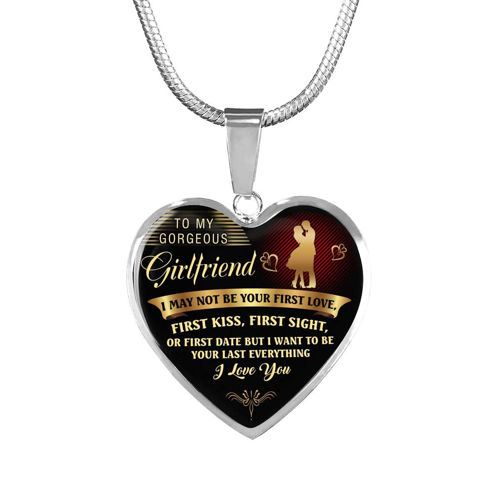 birthday christmas valentines gift for girlfriend your last everything love heart necklace