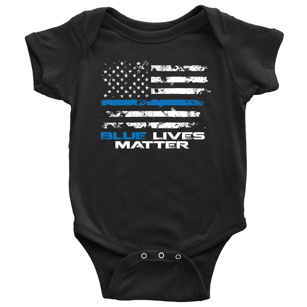 Blue Lives Matter Onesies/Shirts/Long Sleeves/Tanks/Hoodies