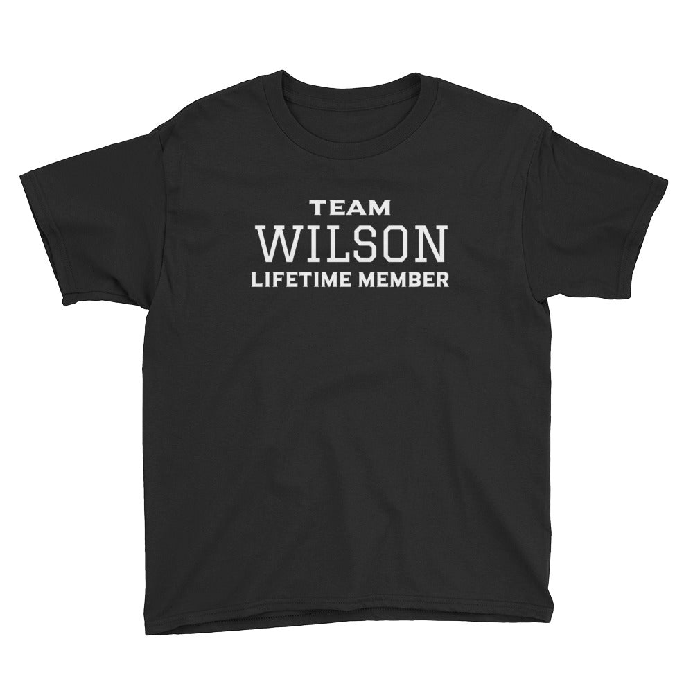 Personalized Family Name Lifetime Member Family Reunion Youth Short Sleeve T-Shirt
