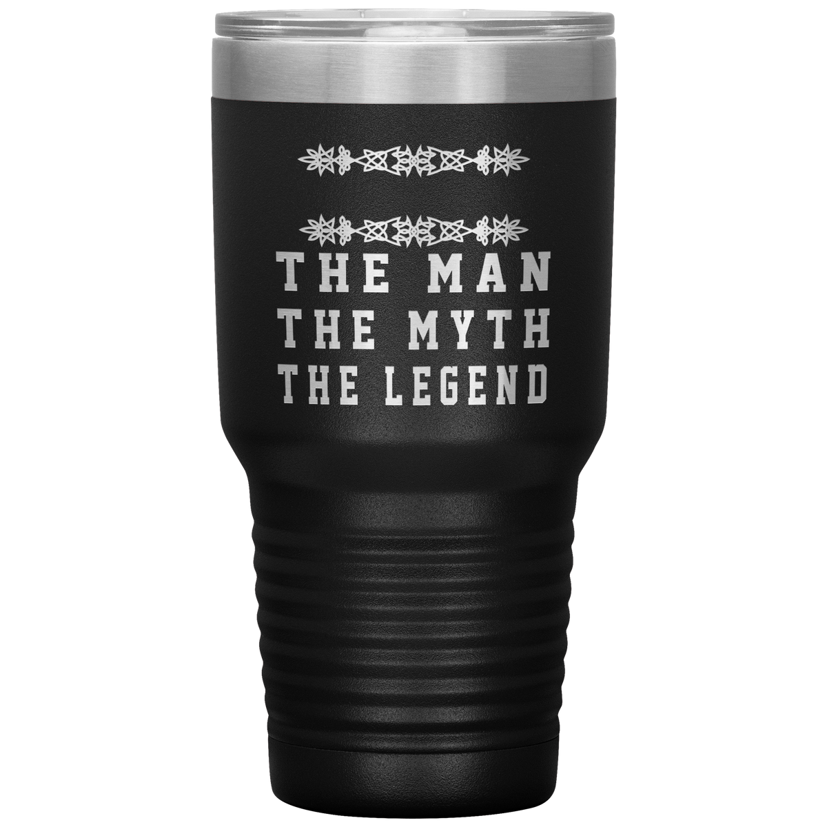 Personalized Tumbler Gift For Him - The Man The Myth The Legend Engraved Tumbler 30oz